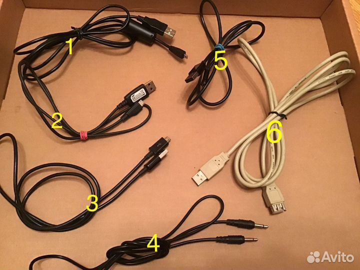 Кабели из домашних запасов