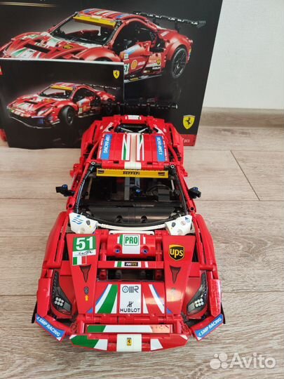 Lego Technic 42125 Ferrari 488 GTE