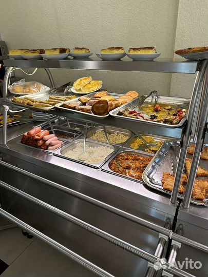 Линия раздачи для столовых