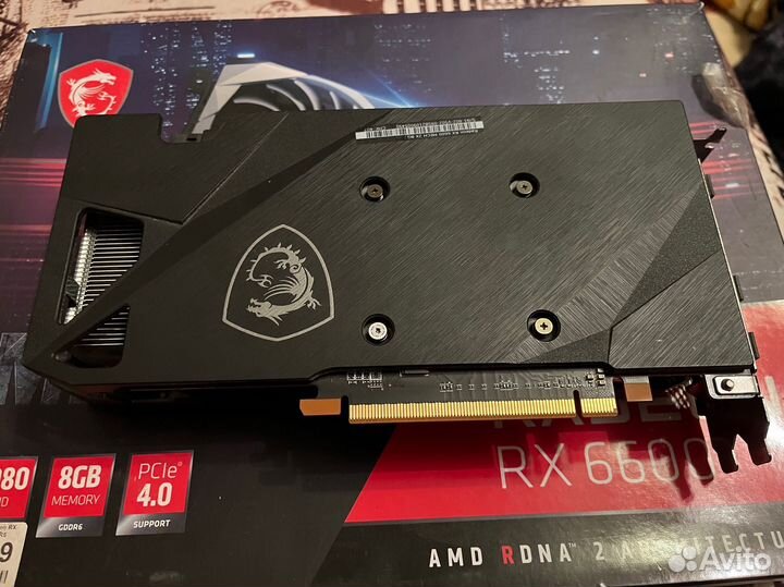 MSI Radeon rx 6600 8 gb