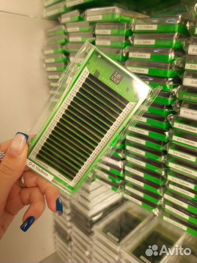 Чёрные ресницы Le Maitre 