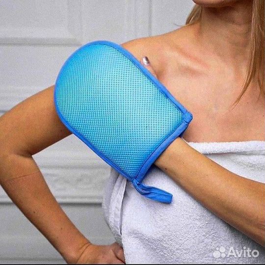 Варежка-мочалка Нега, Гринвей