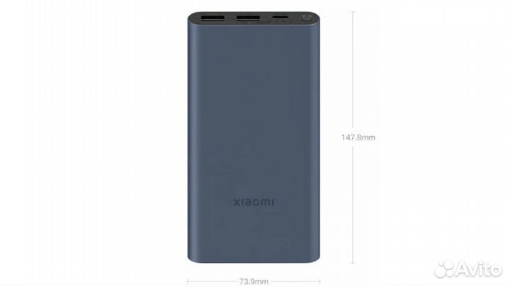 Внешний аккумулятор Xiaomi Mi Power Bank 10000mAh