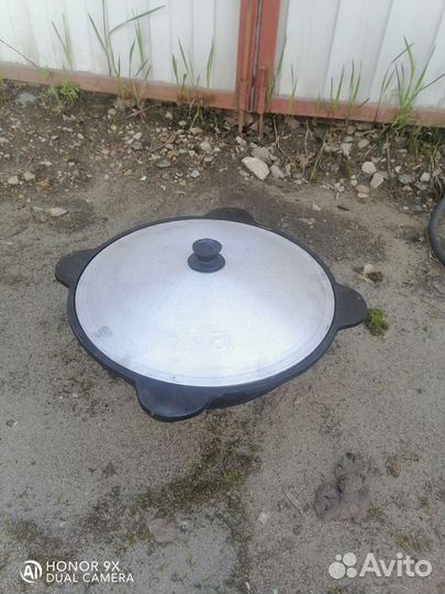 Казан чугунный 8л