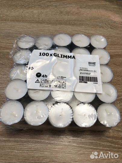 Набор свечей икеа