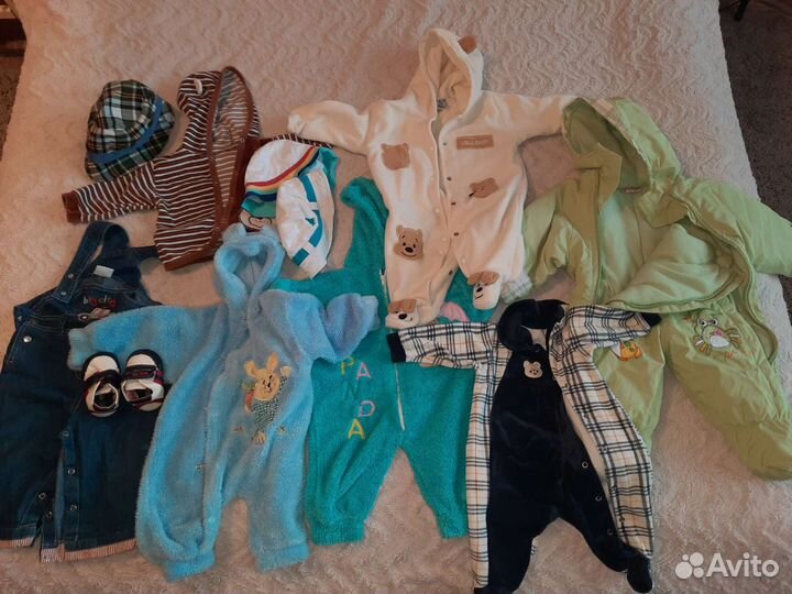 Детские вещи пакетом от 0 до года