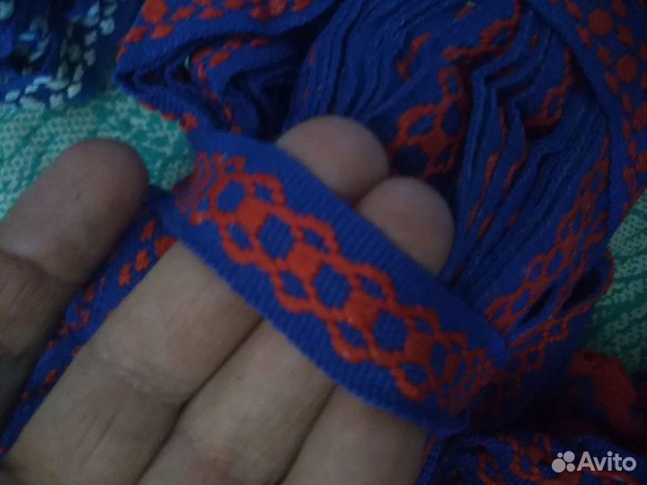 Тесьма, бейка, лента отделочная с орнаментом