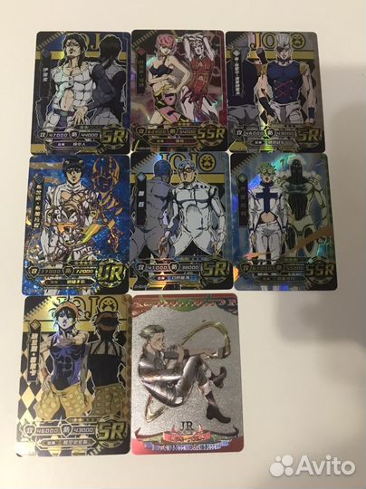 Коллекционные карточки аниме