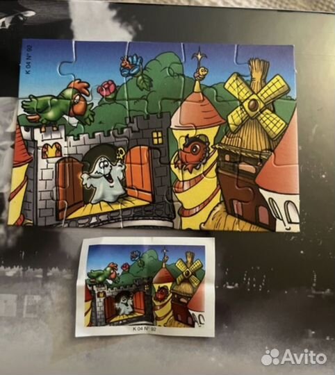 Пазлы киндер