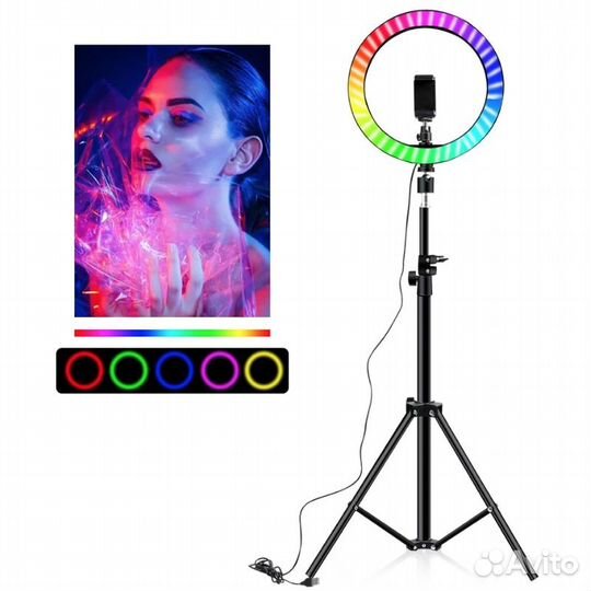 Кольцевая лампа MJ33 33см