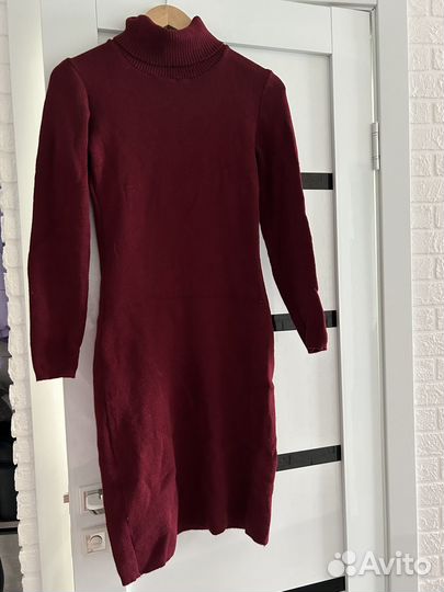 Платье теплое