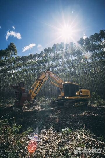 Валочно-пакетирующая машина Komatsu PC350F c 720K