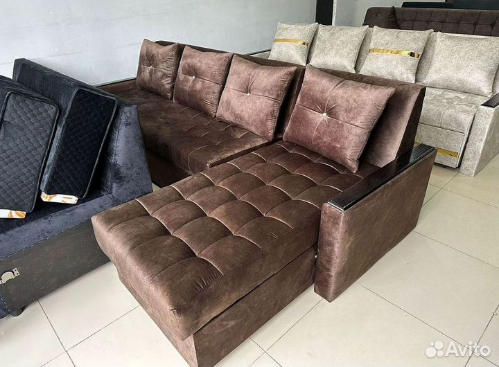 Угловой диван раскладной на заказ