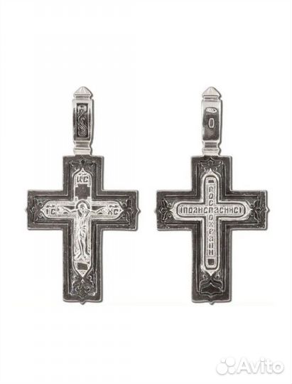 Крест серебряный крестик