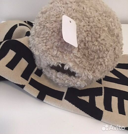 Меховая бейсболка