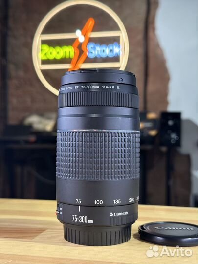 Canon EF 75-300mm f/4-5.6 III (Б/У) ин 08241050