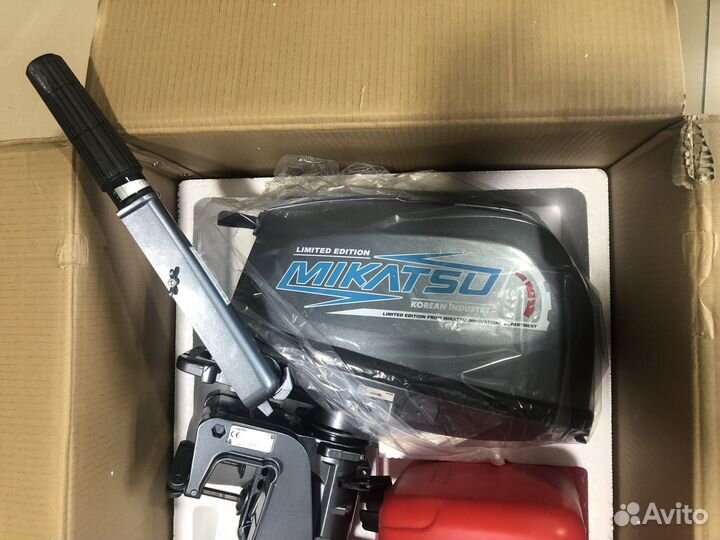 Лодочный мотор Mikatsu (Микатсу) m 5 fhs + внешний