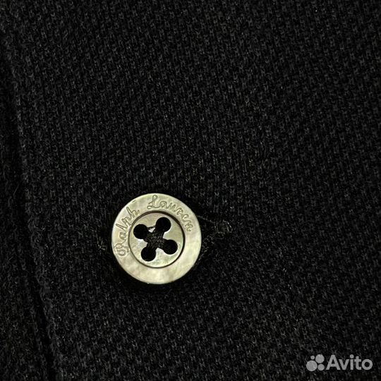 Поло Ralph Lauren Purple Label Bear Logo оригинал