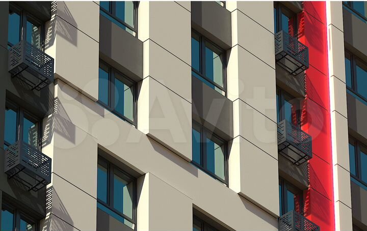 2-к. квартира, 61,6 м², 5/17 эт.