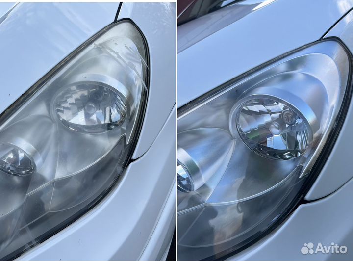 Полировка фар