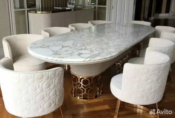 Стол, столешница из искусственного камня