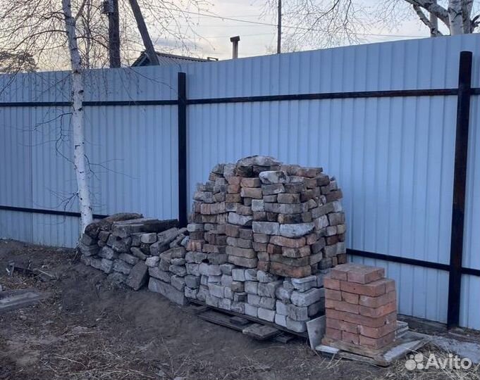 Кирпич половинки