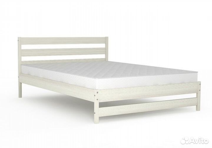 Новая кровать из массива 160*80 с матрасом
