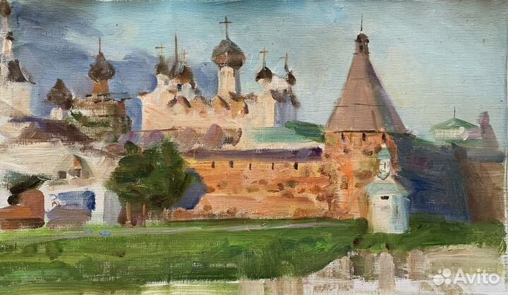 Картина маслом на холсте пейзаж