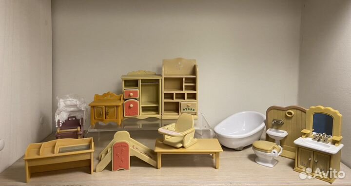 Sylvanian families мебель и запчасти