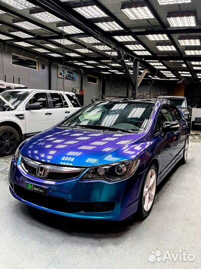 Бронирование полиуретановой пленкой фар