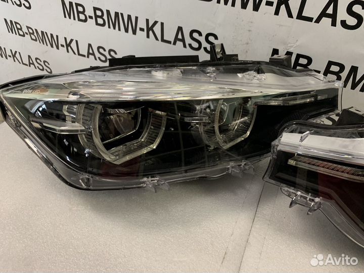 Фары правая левая LED Bmw F30 bmw Ф30 лед