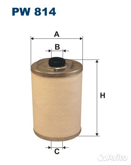 Фильтр топливный MB truck/BUS