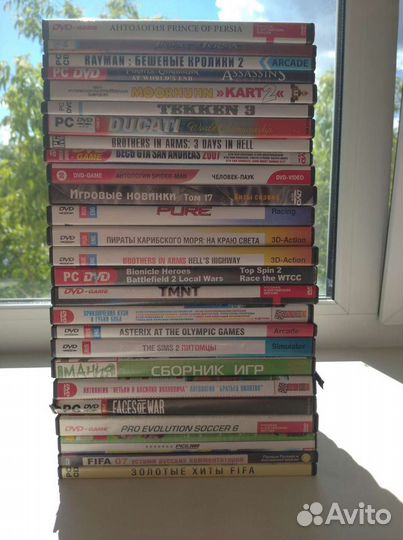 Диски dvd: музыка, фильмы, игры