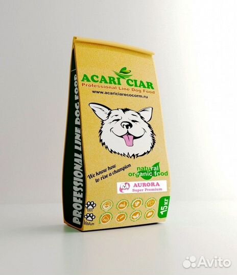Сухой эко корм Акари Киар Аврора