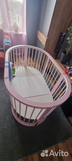 Детская кровать для новорожденных бу