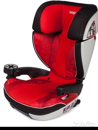 Автокресло babyton comfort fix red