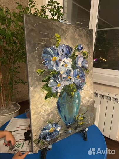 Картина маслом на холсте 50 на 70