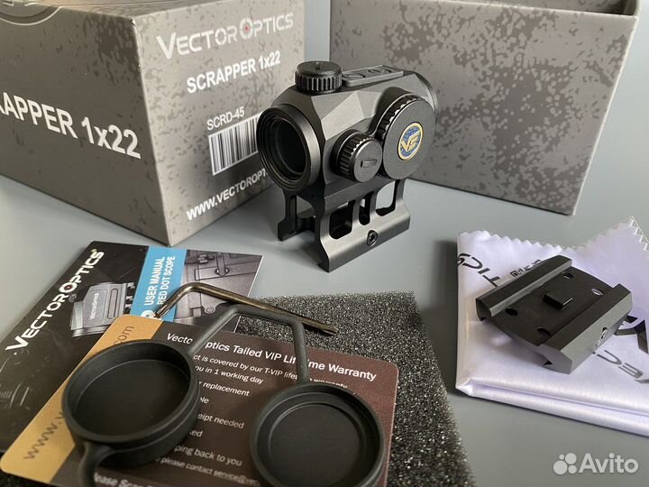 Коллиматорный прицел Vector Optics Scrapper 1x22