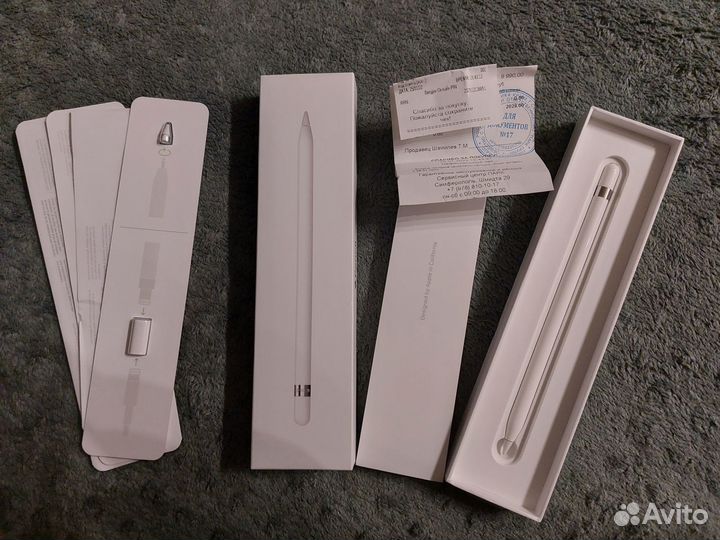 Стилус apple Pencil 1