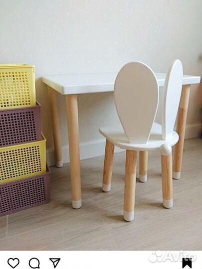 Детский столик и стульчик