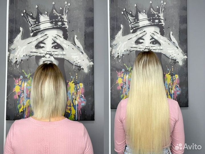 Итальянское наращивание волос