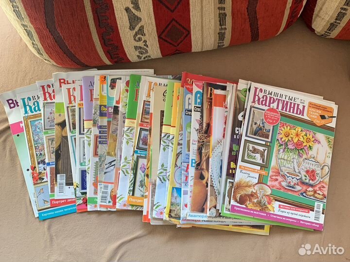 Журналы и книги по вышивке