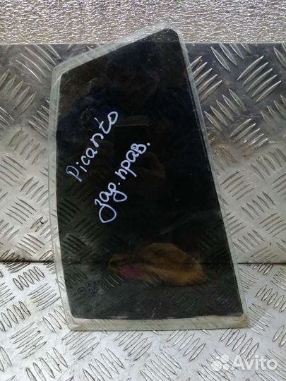 Стекло двери заднее правое Киа Пиканто 1 2005