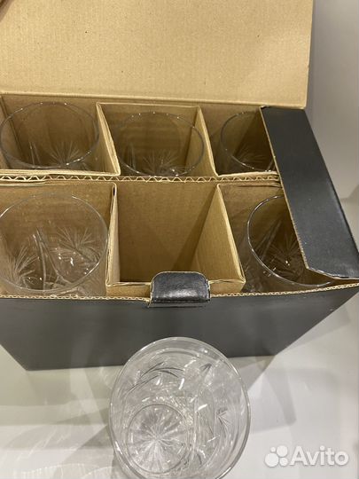 Стаканы Дятьковский хрусталь 6 шт