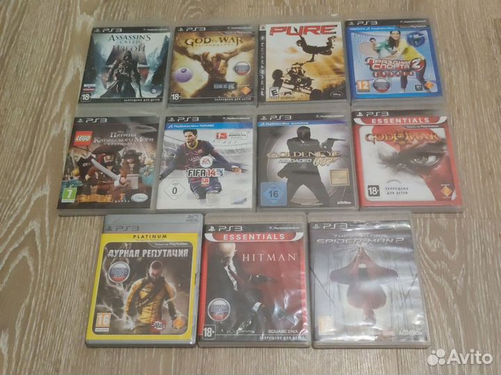 Диски на Sony PS3