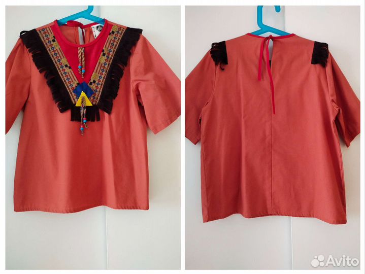 Костюм Индейца детский р. 128 см