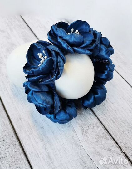 Резинка на пучок ручная работа