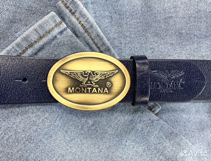 Ремень Montana Blue Gold