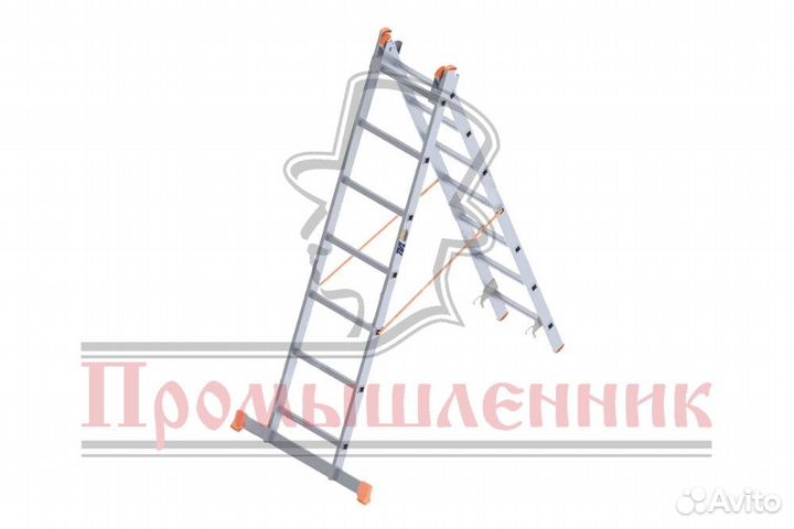 Двухсекционные лестницы