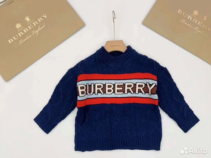 Детский свитер крупной вязки